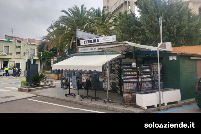 Vendita Commercio al dettaglio non alimentare VENDITA EDICOLA PROFICUA SITA IN CENTRO A VILLASIM a Villasimius (CA)